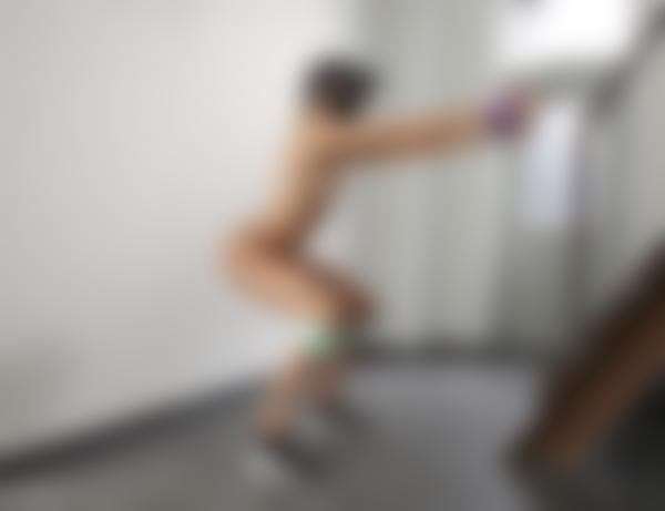 Image #10 from the gallery Lucy naked fitness girl