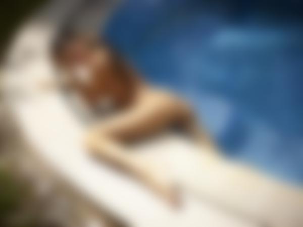 Image #10 from the gallery Melena Maria poolside